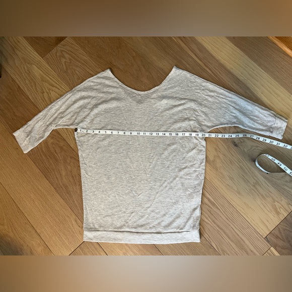 Sheer Angel Wing on back Top S - Picture 3 of 6